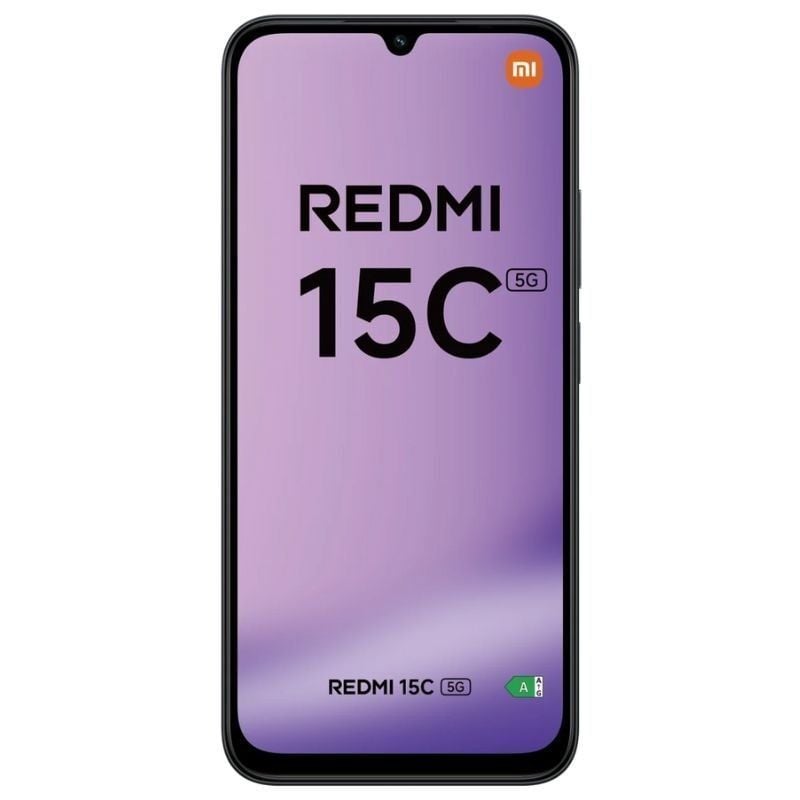 Smartphone Xiaomi Redmi 15C 4GB/ 256GB/ 6.9"/ 5G/ Negro - Imagen 2