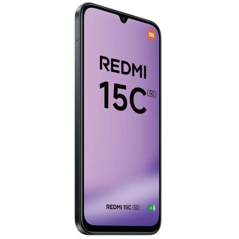Smartphone Xiaomi Redmi 15C 4GB/ 256GB/ 6.9"/ 5G/ Negro - Imagen 3