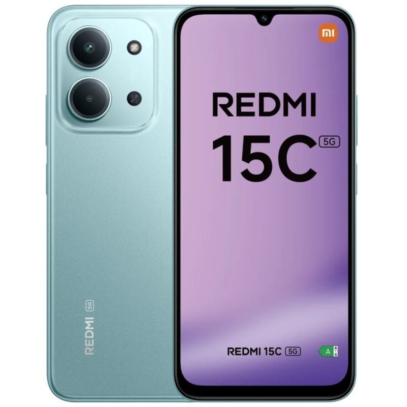 Smartphone Xiaomi Redmi 15C 4GB/ 256GB/ 6.9"/ 5G/ Verde 6932554458621 MZV0LIPEU XIA-SP REDMI 15C 5G 4-256 GR