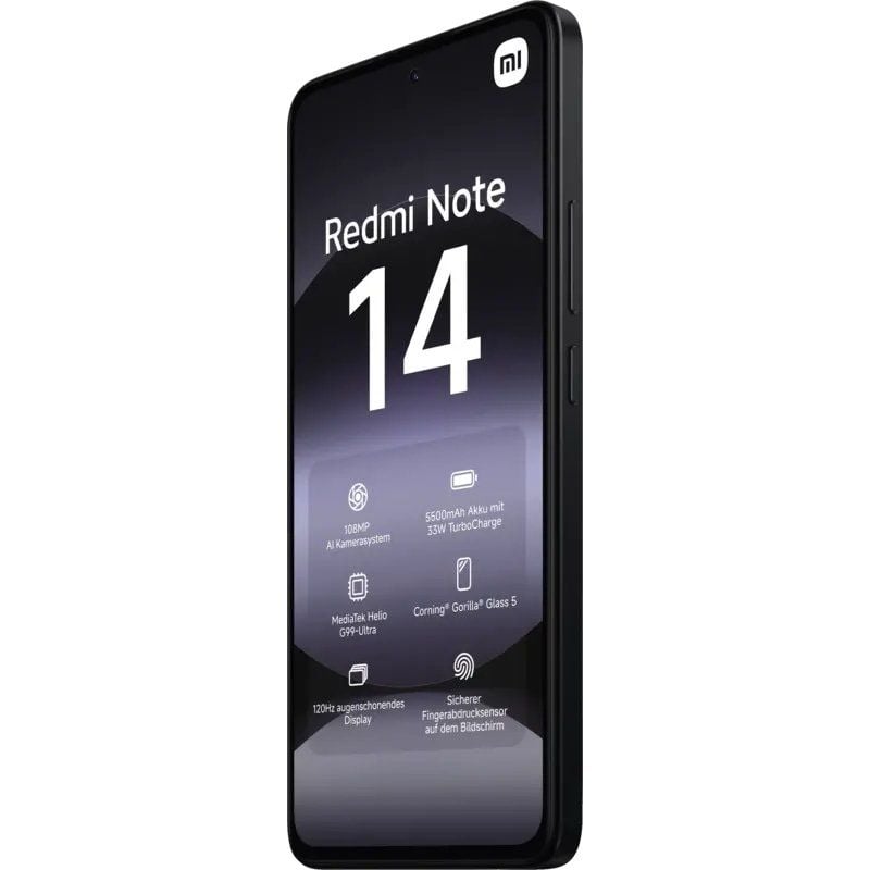 Smartphone Xiaomi Redmi Note 14 8GB/ 256GB/ 6.67"/ Negro - Imagen 4