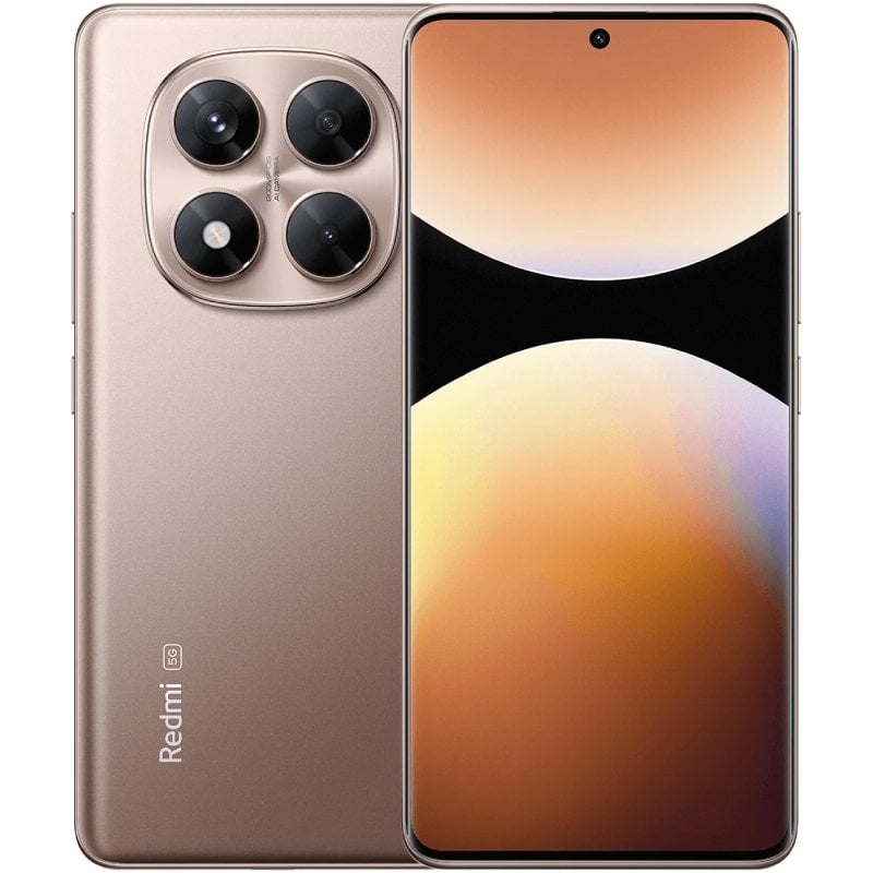 Smartphone Xiaomi Redmi Note 14 Pro 8GB/ 256GB/ 6.67"/ 5G/ Oro Arena 6932554446741 XIA-SP NOTE14P 5G 8-256 GD