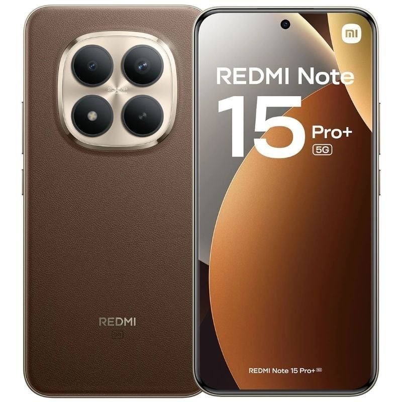 Smartphone Xiaomi Redmi Note 15 Pro Plus 12GB/ 512GB/ 6.83"/ 5G/ Marrón 6932554481841 MZB0MJ6EU XIA-SP NOTE15PP 5G 12-512 BW