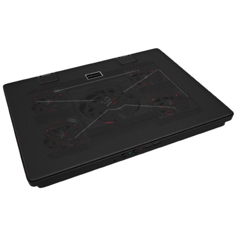 Soporte Refrigerante Mars Gaming MNBC2 para Portátiles hasta 17.3"/ Iluminación LED - Imagen 2