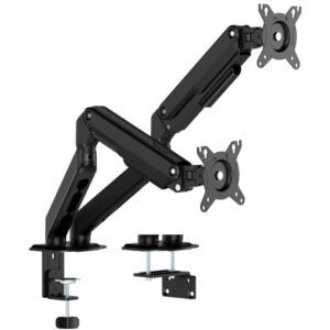 Soporte de Mesa con Contrapeso para 2 Monitores Aisens DT32TSR-451/ Giratorio/ Inclinable/ hasta 9kg 8435739904978 DT32TSR-451 AIS-SOP DT32TSR-451