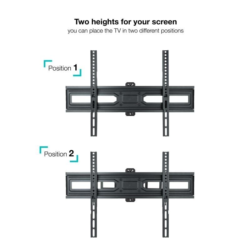 Soporte de Pared Giratorio/ Inclinable/ Nivelable TooQ LP7863TN-B para TV de 37-70"/ hasta 35kg - Imagen 5