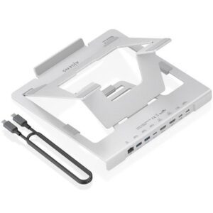 Soporte de Sobremesa - Docking USB Tipo-C Aisens ASUC-7P046-GR/ 2xUSB/ 1xUSB Tipo-C/ 2xHDMI/ 1xRJ45/ 1xUSB Tipo-C PD/ Gris 8435739905203 ASUC-7P046-GR AIS-HUB ASUC-7P046-GR