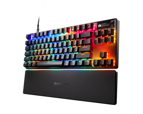 Steelseries APEX PRO TKL GEN 3 teclado Juego USB Inglés de EE. UU. Negro 5707119058742 | P/N: 64740 | Ref. Artículo: 1394366