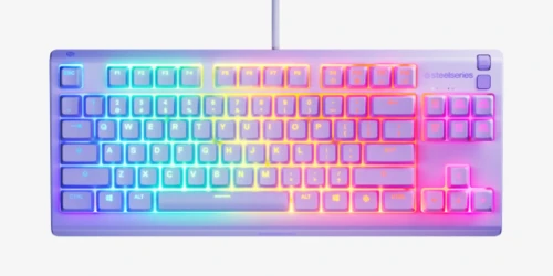 Steelseries Apex 3 TKL - US teclado Juego USB Inglés de EE. UU. Lavanda 5707119066075 | P/N: 64940 | Ref. Artículo: 1409309