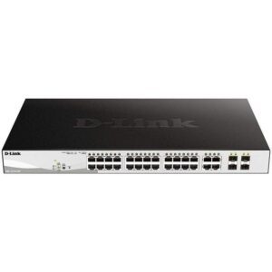 Switch Gestionable D-Link DGS-1210-24P 24 Puertos/ RJ-45 10/100/1000/ PoE/ SFP 790069468537 DGS-1210-24P/E DLK-SWITCH DGS-1210-24P E