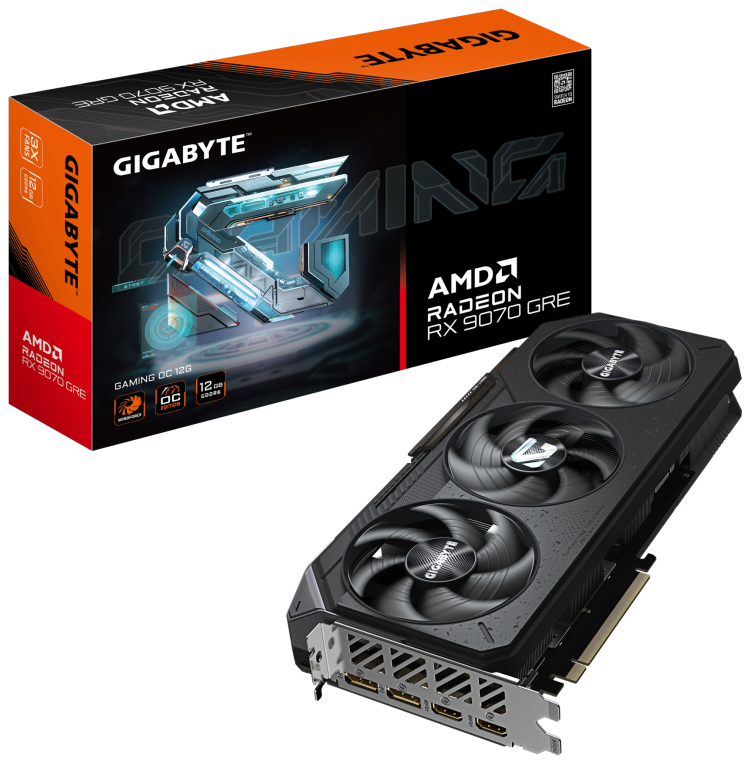 TARJETA GRAFICA GIGABYTE RX 9070 GREGAMING OC 12GB 4719331356262 GV-R907GREGAMING OC-12GD