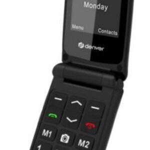 TELEFONO FLIP DENVER 4G ESPECIALMENTE PARA MAYORES 5706751090912 BAS-24800L
