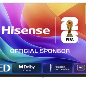 TV HISENSE 40A5S 40" FHD QLED SMART TV DOLBY ATMOS MODO JUEGO AIRPLAY 6942351429632 40A5S