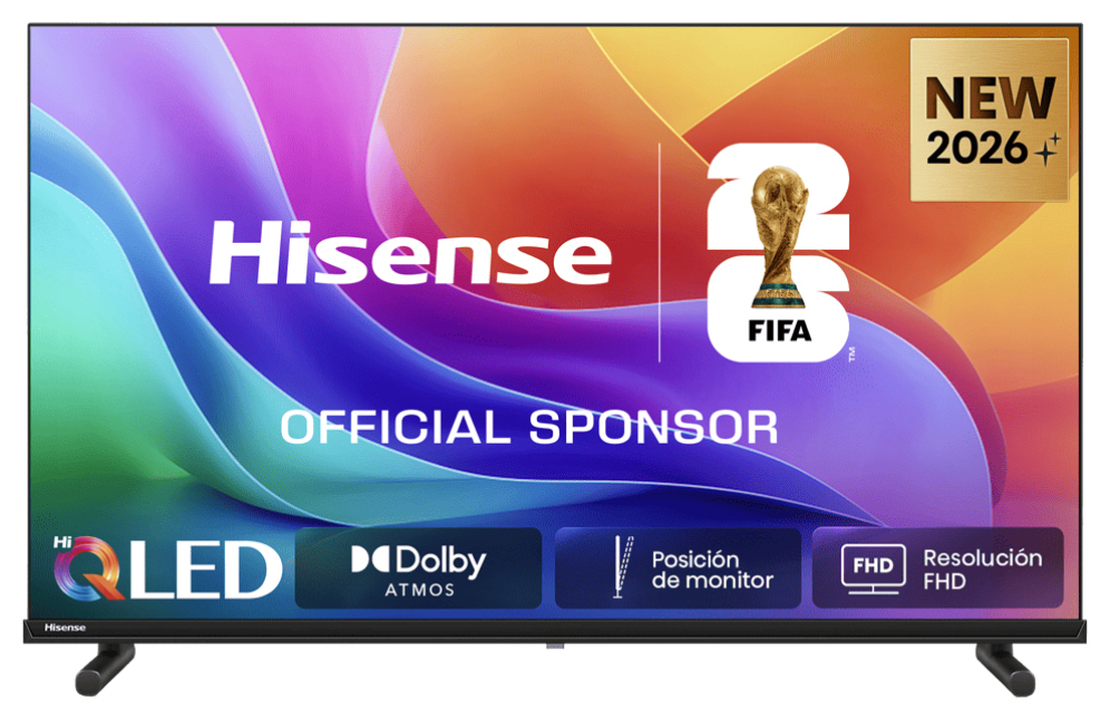 TV HISENSE 40A5S 40" FHD QLED SMART TV DOLBY ATMOS MODO JUEGO AIRPLAY 6942351429632 40A5S