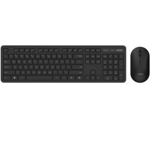 Teclado y Ratón Inalámbricos Asus CW100/ Negro 4711387539644 90XB0700-BKM0U0 ASU-TEC SET CW100 BK