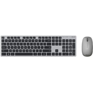 Teclado y Ratón Inalámbricos Asus W5000 Wireless/ Gris 4711081636182 90XB0430-BKM1U0 ASU-TEC SET W5000 GY