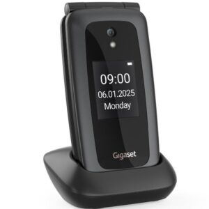 Teléfono Móvil Gigaset GL795 para Personas Mayores/ 4G/ Negro 4255781906409 GL795B GIGA-TEL GL795 BK