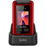 Teléfono Móvil Qubo X-247RDC 4G para Personas Mayores/ Rojo 6944762701949 X-247RDC 4G QUB-TEL X-247RDC 4G