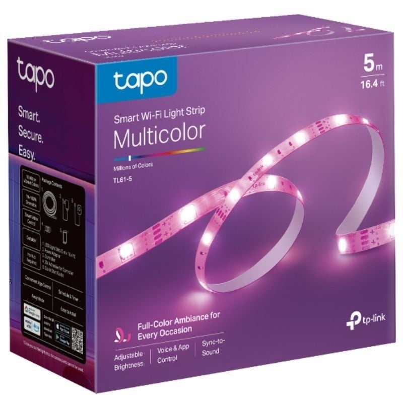 Tira LED TP-Link Tapo TL61-5/ 5m/ 13.5W - Imagen 2