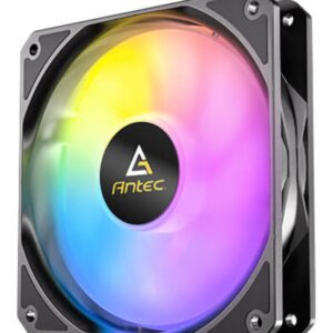 VENTILADOR CAJA ANTEC P12 ARGB 3X VENT REVERSE 120MM RGB NEGRO 0761345400336 0-761345-40033-6