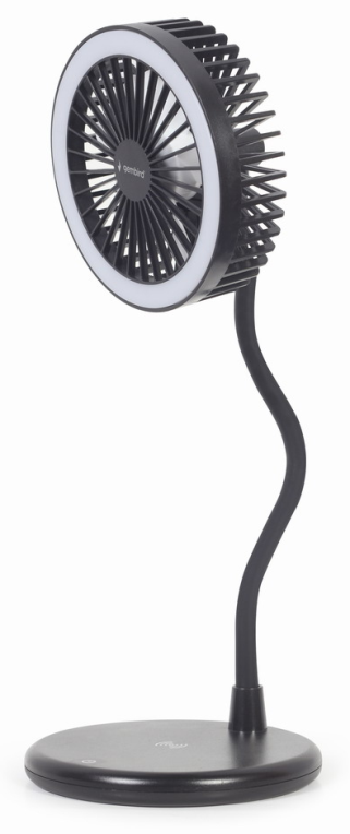 VENTILADOR DE SOBREMESA CON LAMPARA Y CARGADOR INALAMBRICO 8716309123716 TA-WPC10-LEDFAN-01