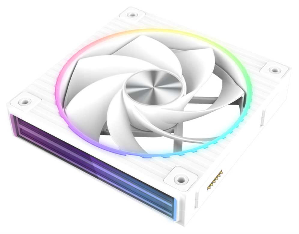 VENTILADOR ZALMAN ZM-DF120R WHITE ARGB 1X VENT 120MM 8800263651047 ZM-DF120R WHITE