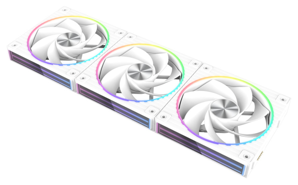 VENTILADOR ZALMAN ZM-DF120R WHITE ARGB 1X VENT 120MM 8800263651054 ZM-DF120R A3 WHITE
