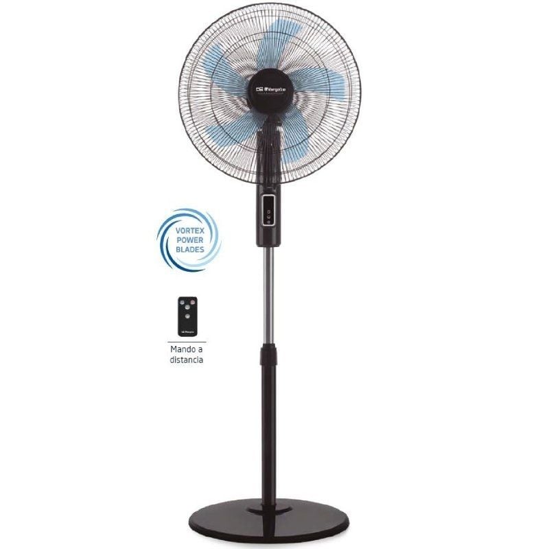 Ventilador de Pie Orbegozo SF 1240 / 45W/ 5 Aspas 40cm/ 3 velocidades 8435568407763 18363 ORB-VENT SF 1240