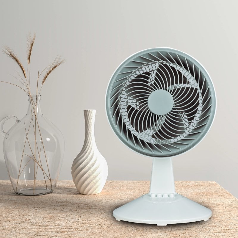Ventilador de Sobremesa Daewoo DW9009/ 80W/ 5 Aspas 25cm/ 3 Velocidades - Imagen 4