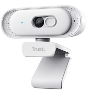 Webcam Trust Tomar 2K 26180/ 2560 x 1440 QHD/ Blanca 8713439261806 26180 TRU-WEBCAM TOMAR QHD 2K WH