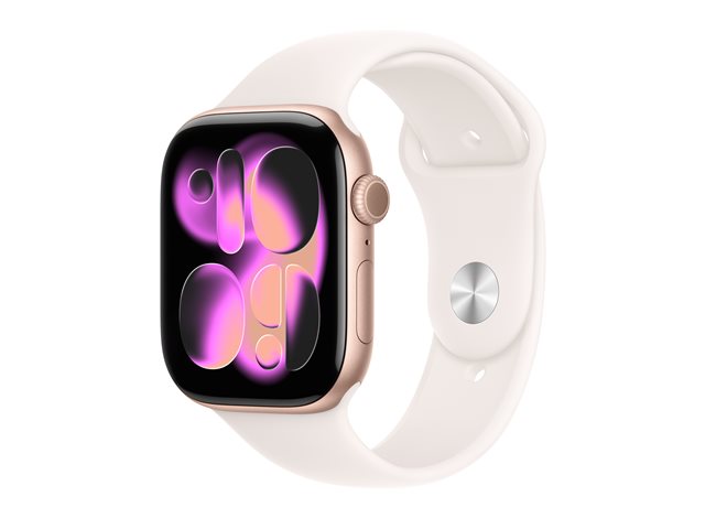 Smartwatch apple watch series 11 gps gold pink case sport loop s - m - Imagen 2