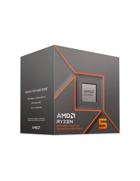 0730143316163 | P/N: 100-100001237BOX | Cod. Artículo: DSP0000023184 Procesador amd ryzen 5 ia 8600g 6 core 5 ghz 16mb am5 box