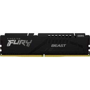0740617331776 | P/N: KF556C36BBE-8 | Cod. Artículo: DSP0000014444 Memoria ram ddr5 8gb kingston - 5600 mhz - pc5 - 44800 - fury beast - cl36 - 1.25v - am5