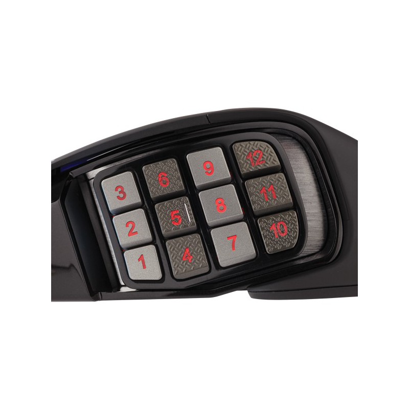 Raton gaming corsair scimitar elite rgb negro - Imagen 5