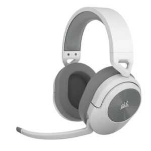 0840006657903 | P/N: CA-9011281-EU | Cod. Artículo: DSP0000038462 Auricular gaming corsair hs55 inalambrico blanco