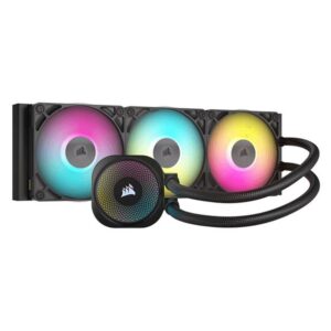 0840006685432 | P/N: CW-9061018-WW | Cod. Artículo: DSP0000040873 Kit refrigeracion liquida corsair titan 360 rx rgb icue link 3x 120mm negro