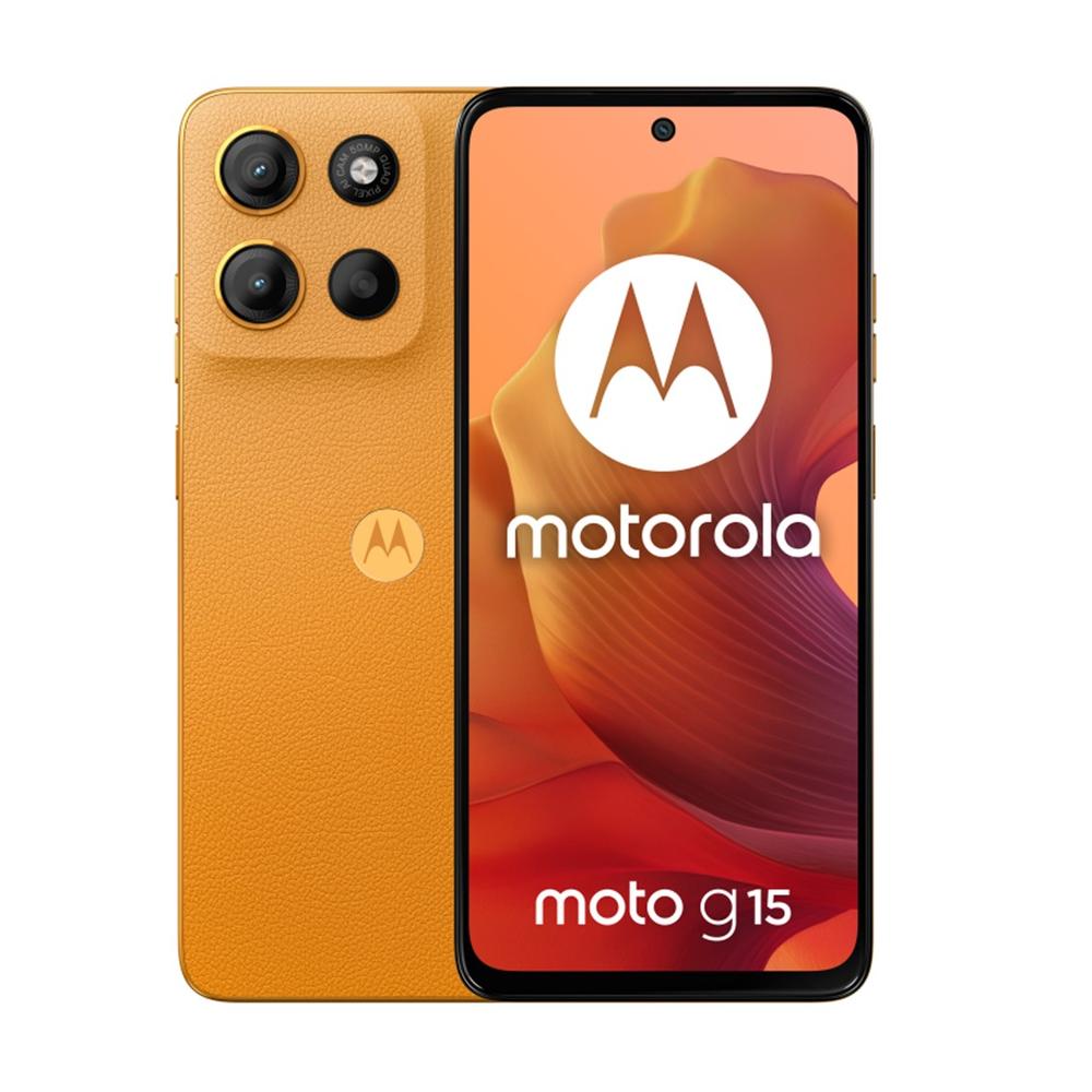 0840023284984 | P/N: PB6E0019ES | Cod. Artículo: DSP0000029698 Movil motorola moto g15 8 - 256gb naranja