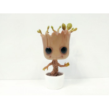 Funko pop bobble marvel los guardianes de la galaxia groot bailando - Imagen 2