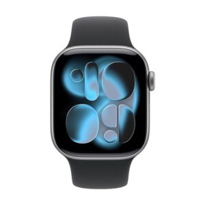 195950460629 | P/N: MEQW4QL/A | Cod. Artículo: DSP0000034439 Smartwatch apple watch s11 gps 42mm space grey aluminium case black sport band -  s - m