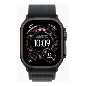 195950610253 | P/N: MF0V4QL/A | Cod. Artículo: DSP0000034438 Smartwatch apple watch ultra 3 gps + cellular 49mm black titanium case black alpine loop - m