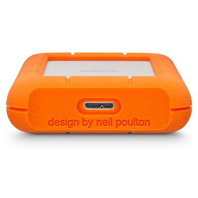 Disco duro externo hdd lacie rugged mini 2tb 2.5 pulgadas usb tipo c - Imagen 3