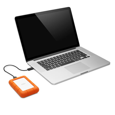 Disco duro externo hdd lacie rugged mini 2tb 2.5 pulgadas usb tipo c - Imagen 4