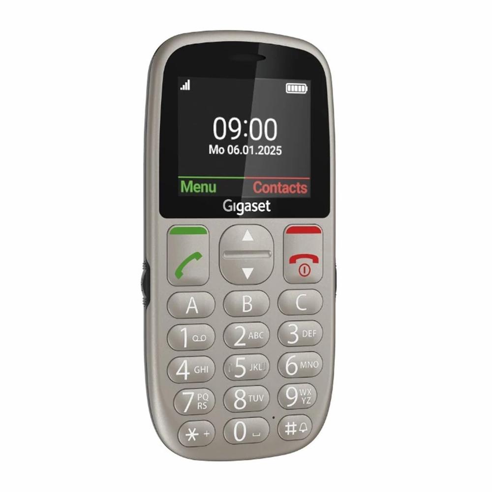 Telefono movil gigaset gl395 gris para mayores - Imagen 2