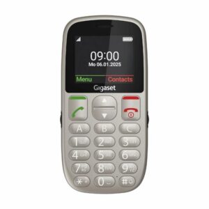 4255781906133 | P/N: S30853-H1230-R102 | Cod. Artículo: MGS0000032030 Telefono movil gigaset gl395 gris para mayores