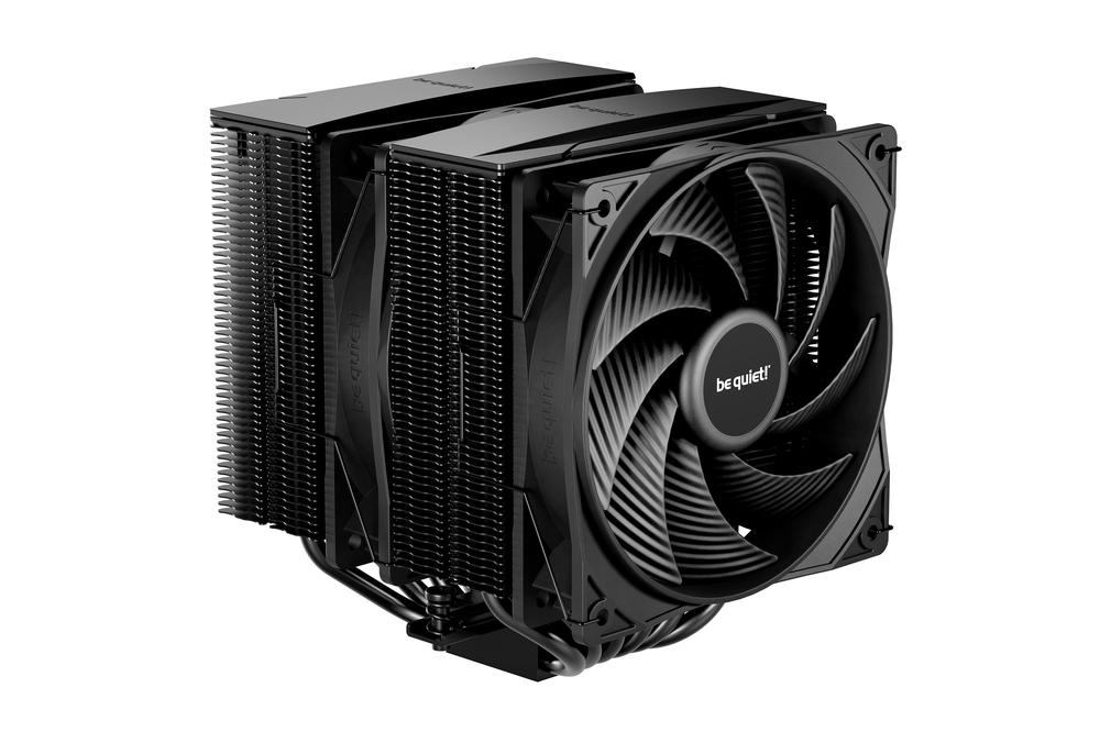 Ventilador disipador cpu be quiet! pure rock pro 3 2x 120mm negro - Imagen 2