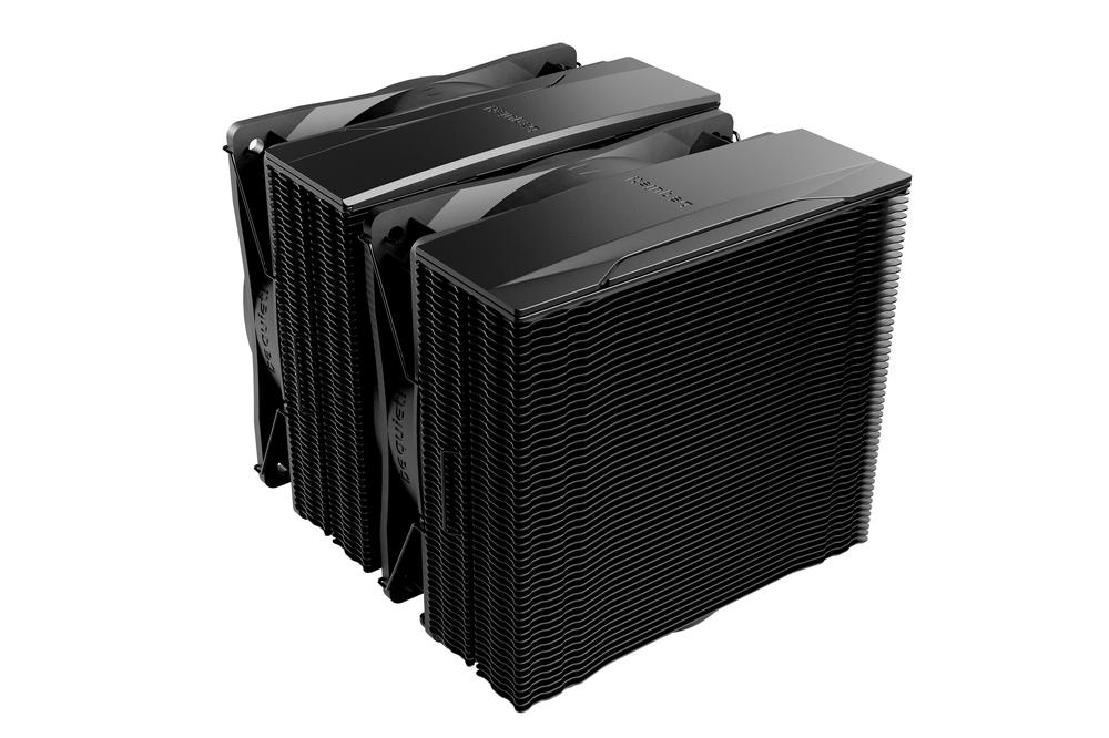 Ventilador disipador cpu be quiet! pure rock pro 3 2x 120mm negro - Imagen 3