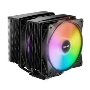4260052192528 | P/N: BK043 | Cod. Artículo: DSP0000036244 Ventilador disipador cpu be quiet! pure rock pro 3 lx argb 2x 120mm negro