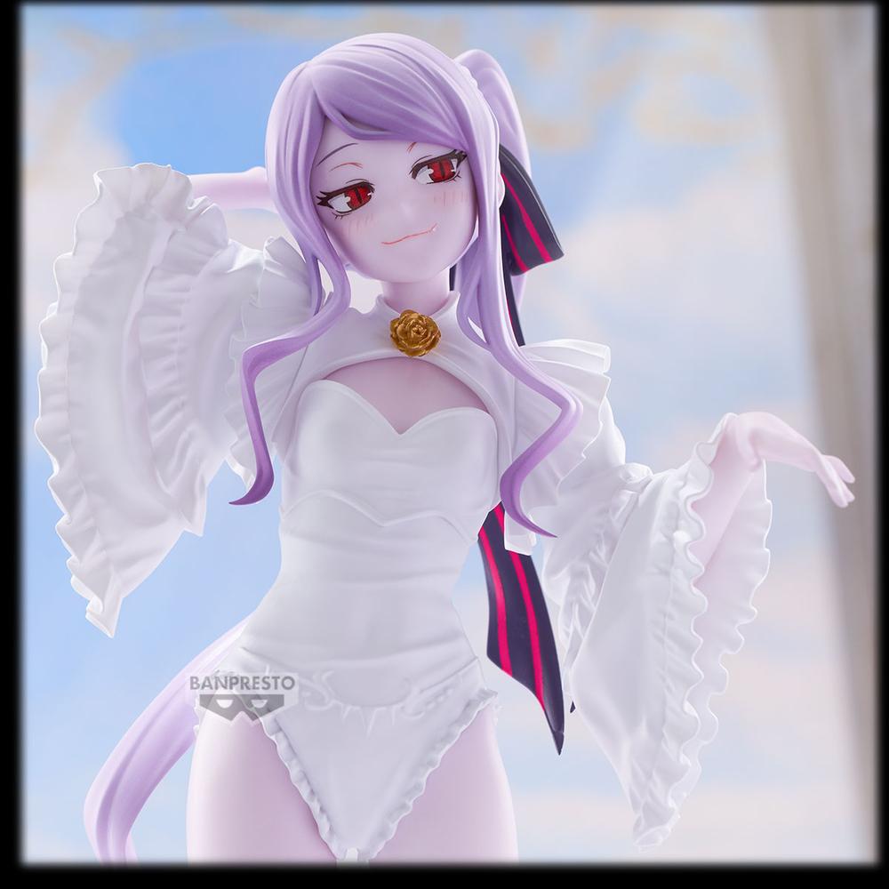 Figura banpresto overlord glitter&glamours - shalltear - wedding ver. - Imagen 6