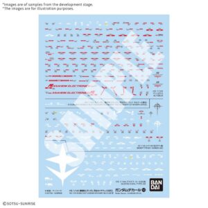 4573102725301 | P/N: MK72530 | Cod. Artículo: MGS0000032408 Calcomania g - decal 143 ms gundam hathaway mu2