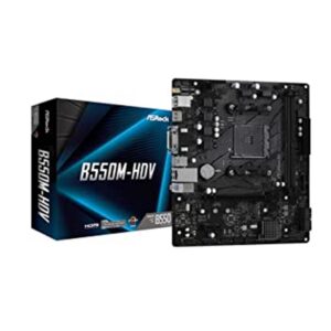 4710483931635 | P/N: 90-MXBDJ0-A0UAYZ | Cod. Artículo: MGS0000001891 Placa base asrock amd am4 b550m - hdv m - atx -  2x ddr4 -  4x sata3 -  4x usb 3.2 -  2x usb 2.0 90 - mxbdj0 - a0uayz