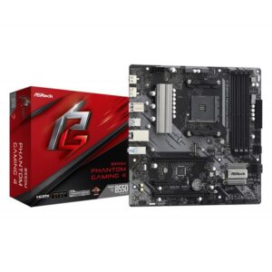 4710483932755 | P/N: 90-MXBE90-A0UAYZ | Cod. Artículo: DSP0000031414 Placa base asrock b550m phantom gaming am4 matx